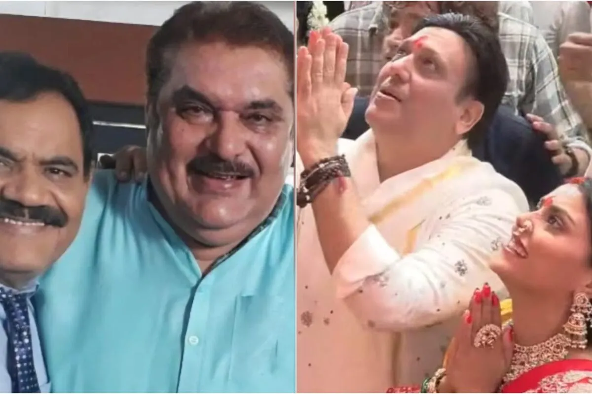 Collage of Raza Murad and Komal Rani.