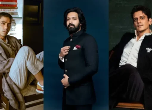 Collage of actors showing different expressions.