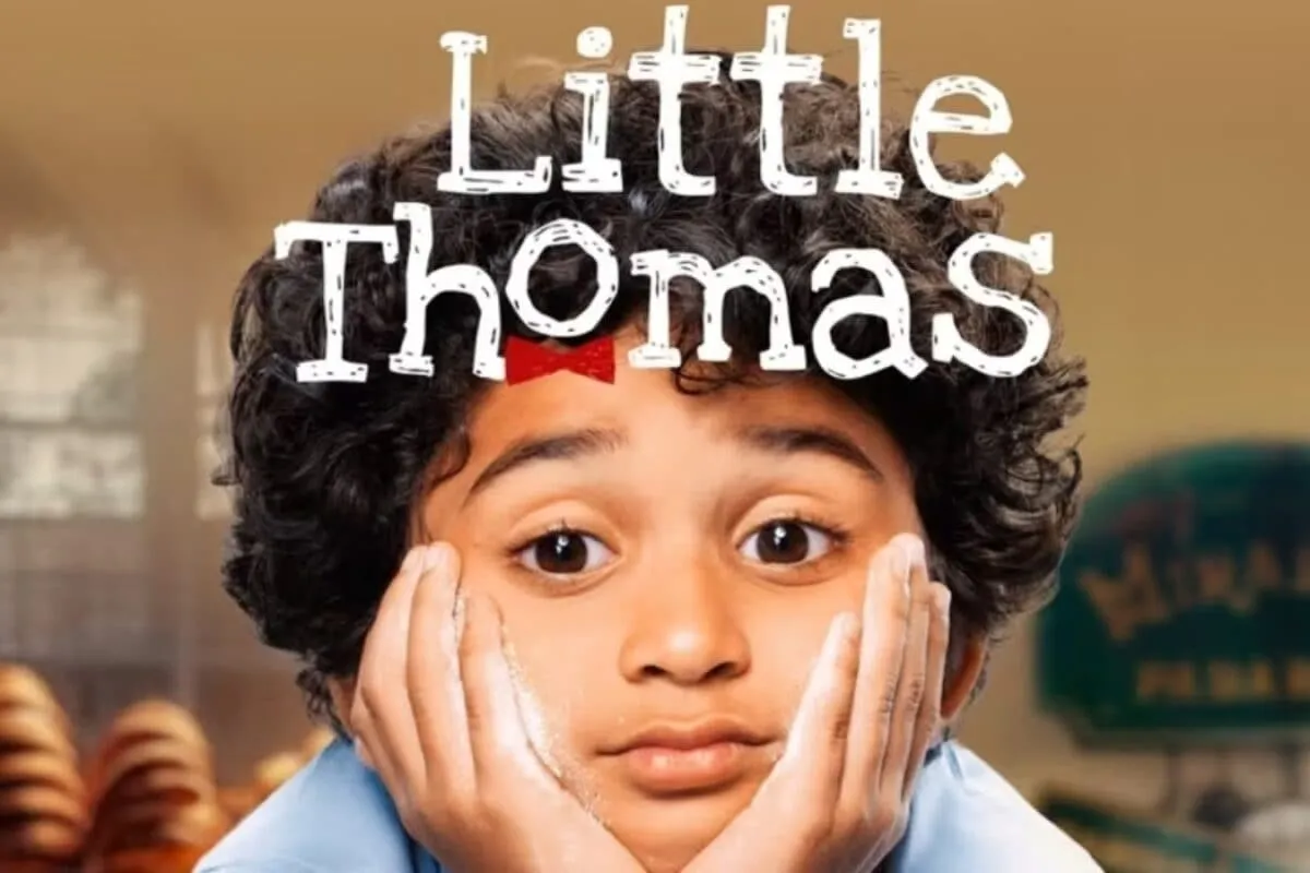 Movie poster for 'Little Thomas' featuring Rasika Dugal and Gulshan Devaiah