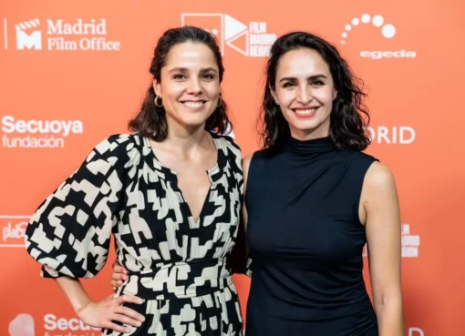 Portrait of Francisca Alegría and Fernanda Urrejola, smiling and looking creative.