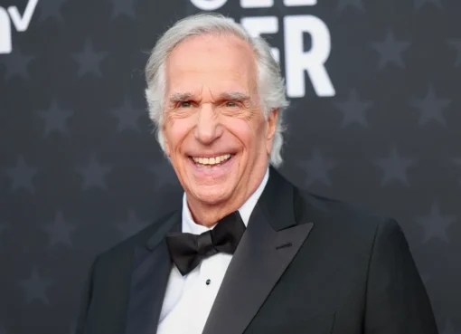 Henry Winkler as Principal Himbry in Scream, looking serious but with a hint of his signature charm.