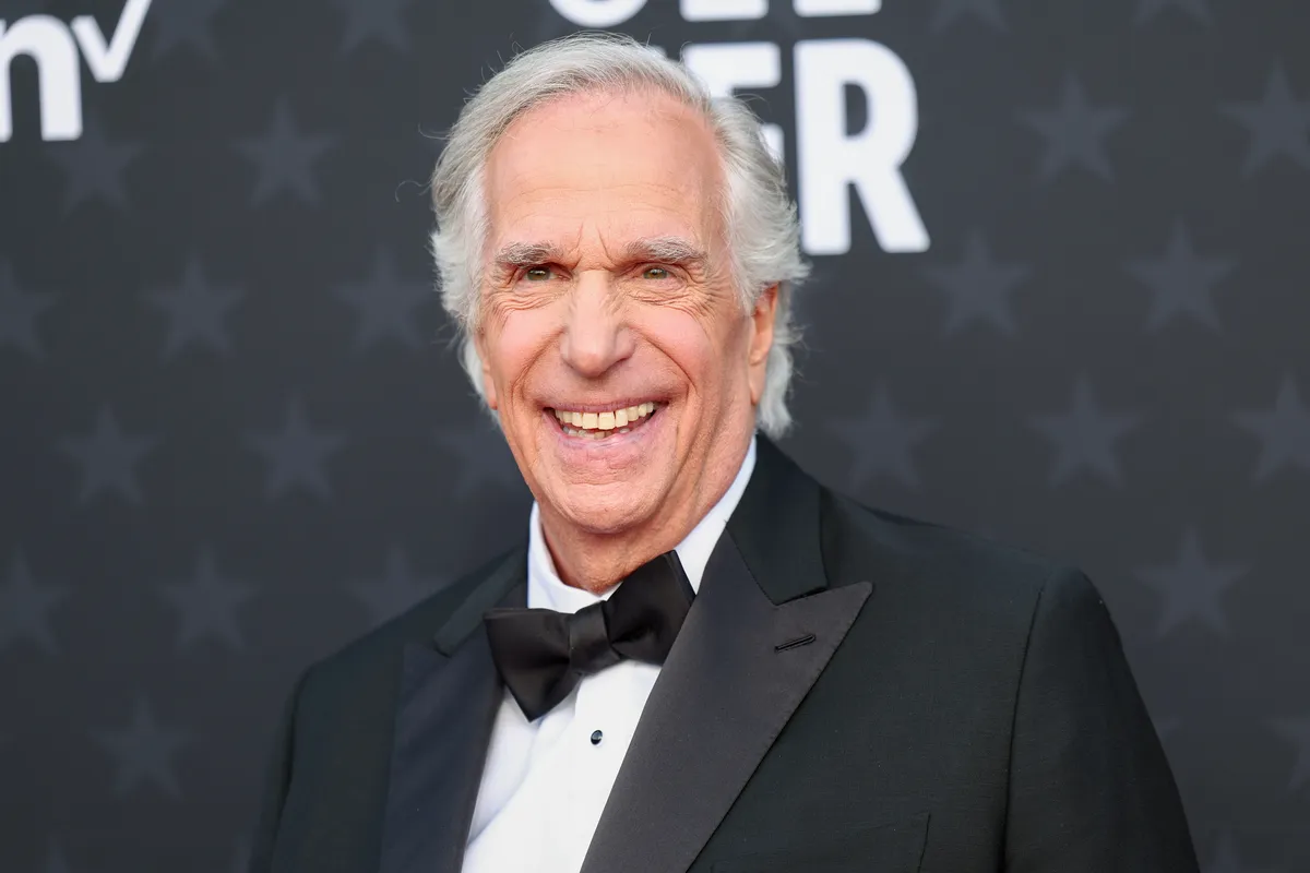 Henry Winkler as Principal Himbry in Scream, looking serious but with a hint of his signature charm.