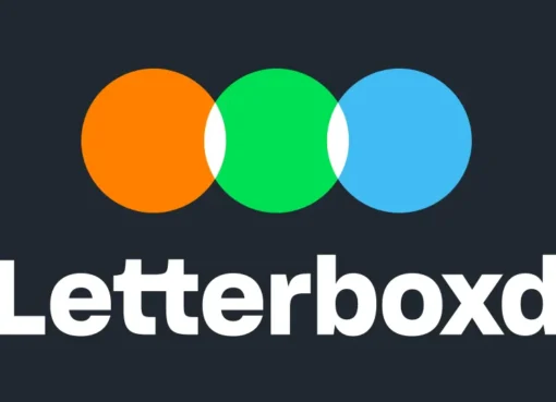 A screenshot of the Letterboxd app interface showing movie posters and user reviews.
