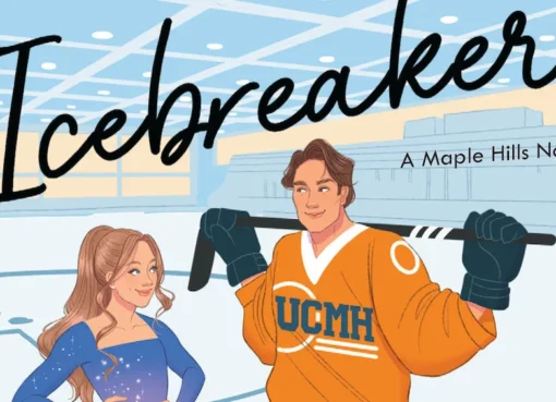 A graphic announcing Netflix's 'Icebreaker' series adaptation.