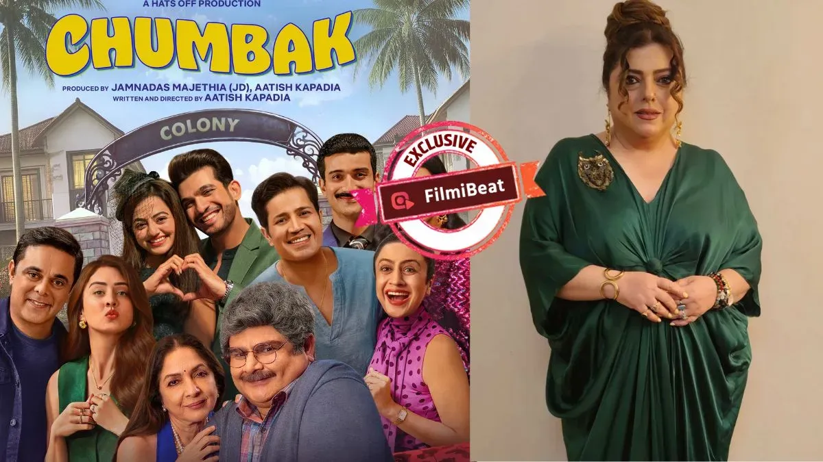 Delnaaz Irani smiling, possibly discussing Chumbak Part 2.