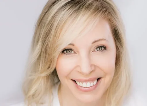 Nancy Robertson smiling
