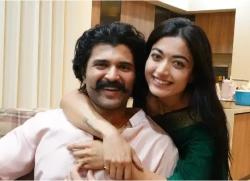Rashmika Mandanna smiling.