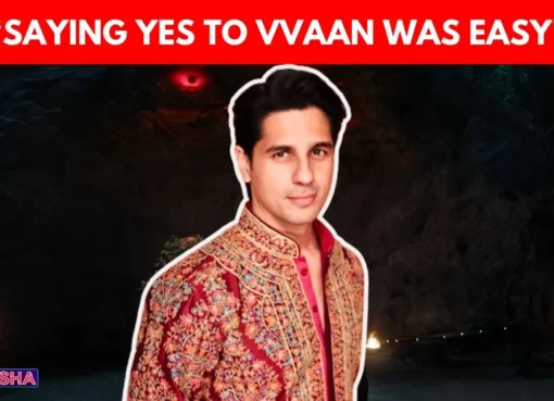 Sidharth Malhotra smiling warmly at the trailer launch event for 'The Vvaan'.