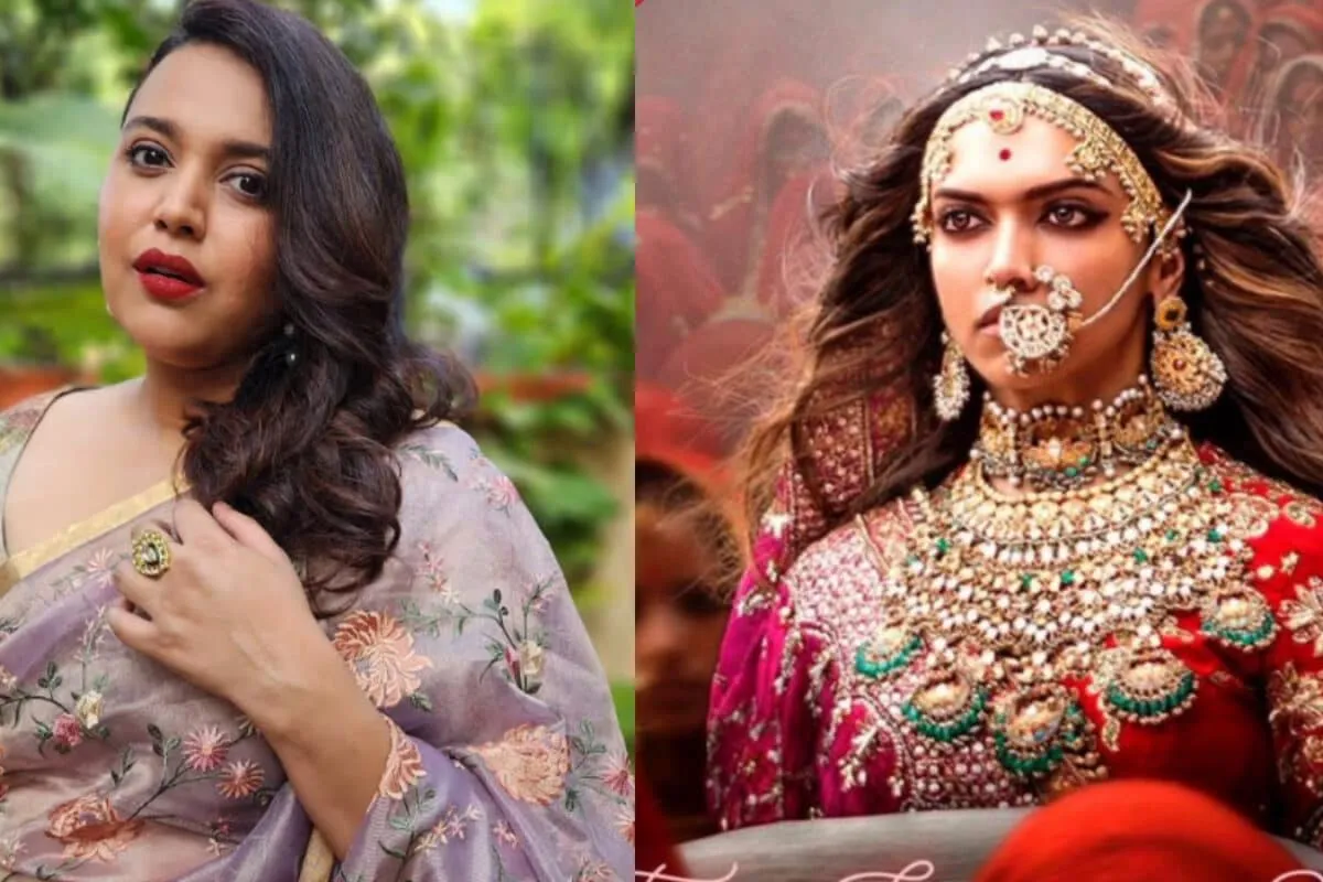 Swara Bhasker speaking in a video