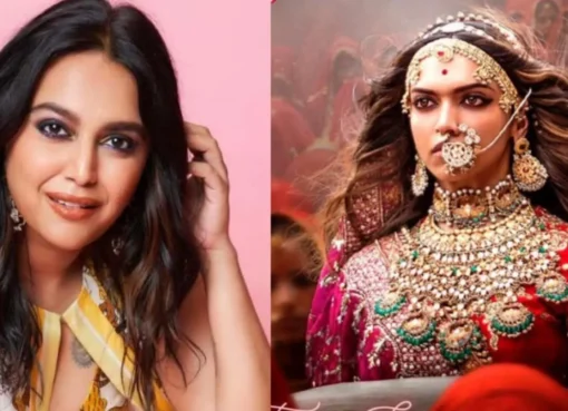 Swara Bhasker and Kirti Rathore in a split image showing the ongoing row
