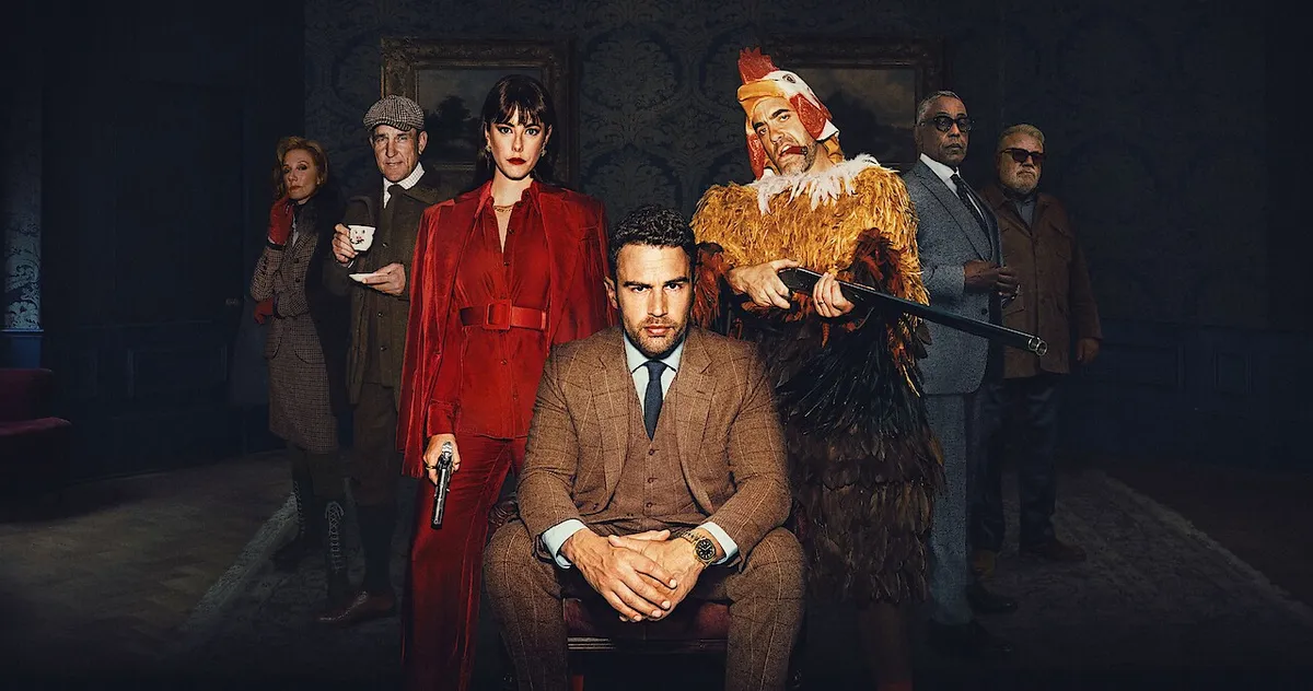 A promotional image for the Netflix series 'The Gentleman'