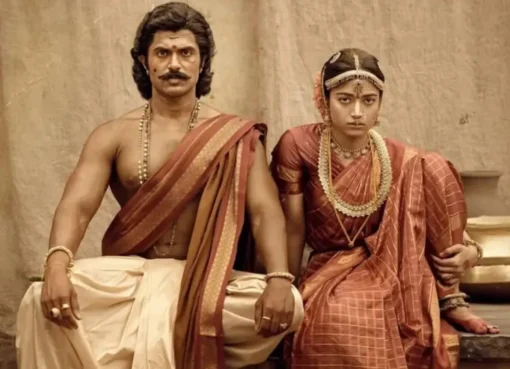 A dusty period setting reflecting the 1870s aesthetic of Ranabaali