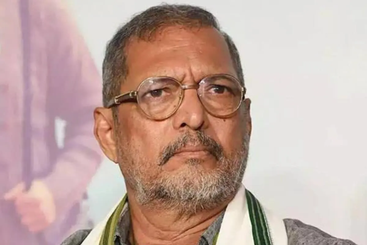 Nana Patekar with a thoughtful expression, perhaps in a simple setting
