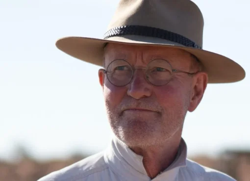 Portrait of Australian director Rolf de Heer.