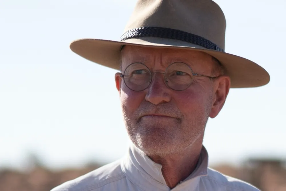 Portrait of Australian director Rolf de Heer.