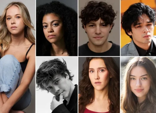 A group of talented young actors who are joining the movie Egg Baby.
