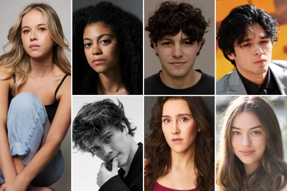 A group of talented young actors who are joining the movie Egg Baby.