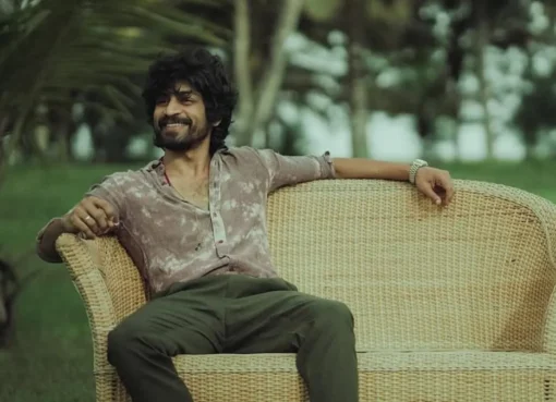 Arjun Das looking serious