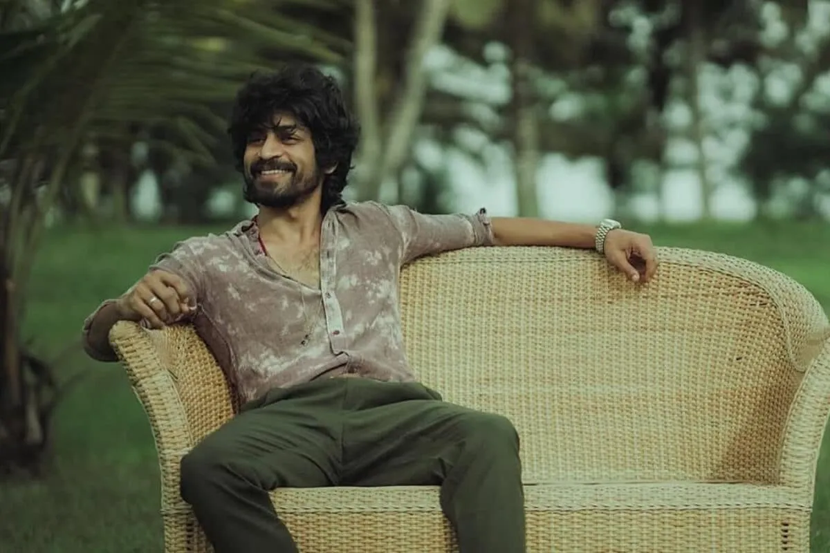 Arjun Das looking serious