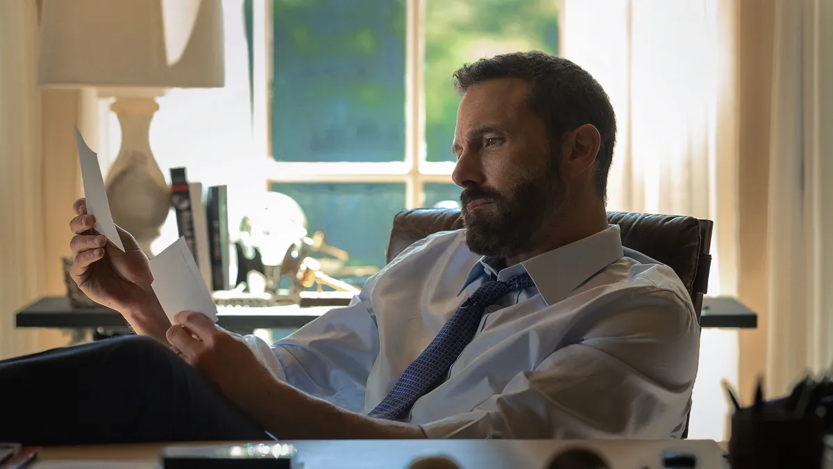 Ben Affleck talking about his new movie Animals