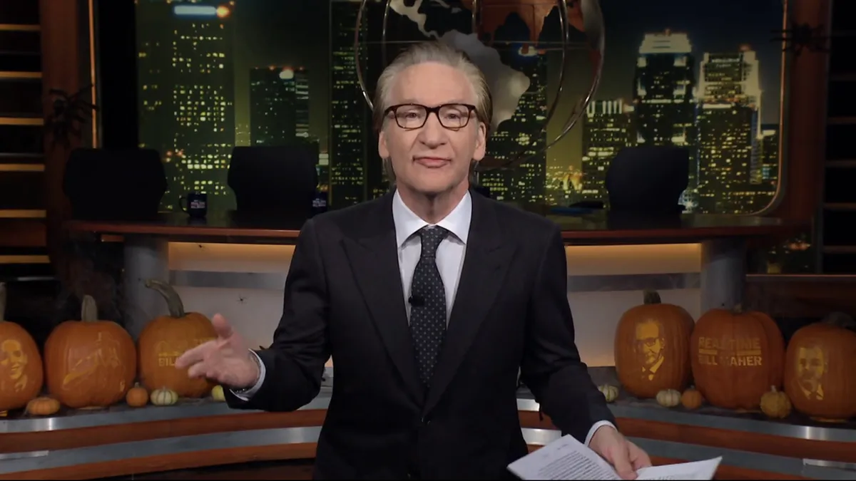 Bill Maher on his TV show.