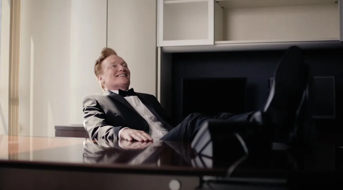 Conan O'Brien speaking seriously about the comedy industry