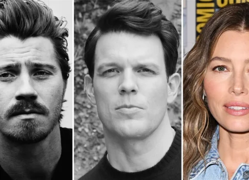 Actors Garrett Hedlund, Jake Lacy, and Jessica Biel announced for new movie.