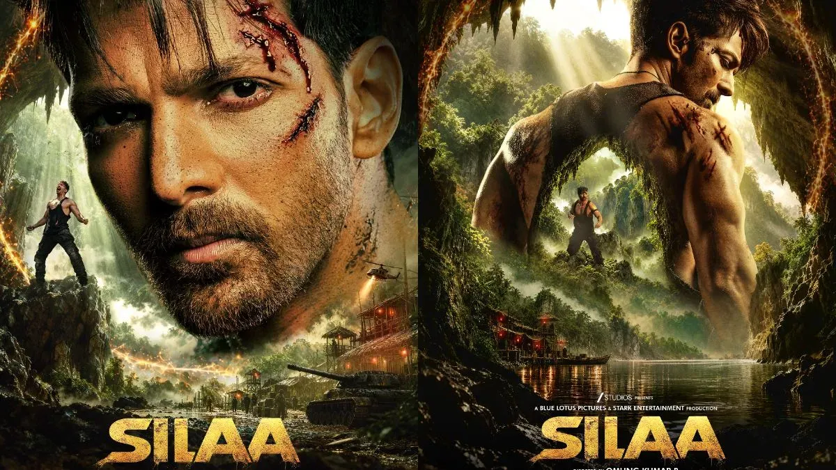 Harshvardhan Rane looking intense in a film still or promotional image for Silaa.