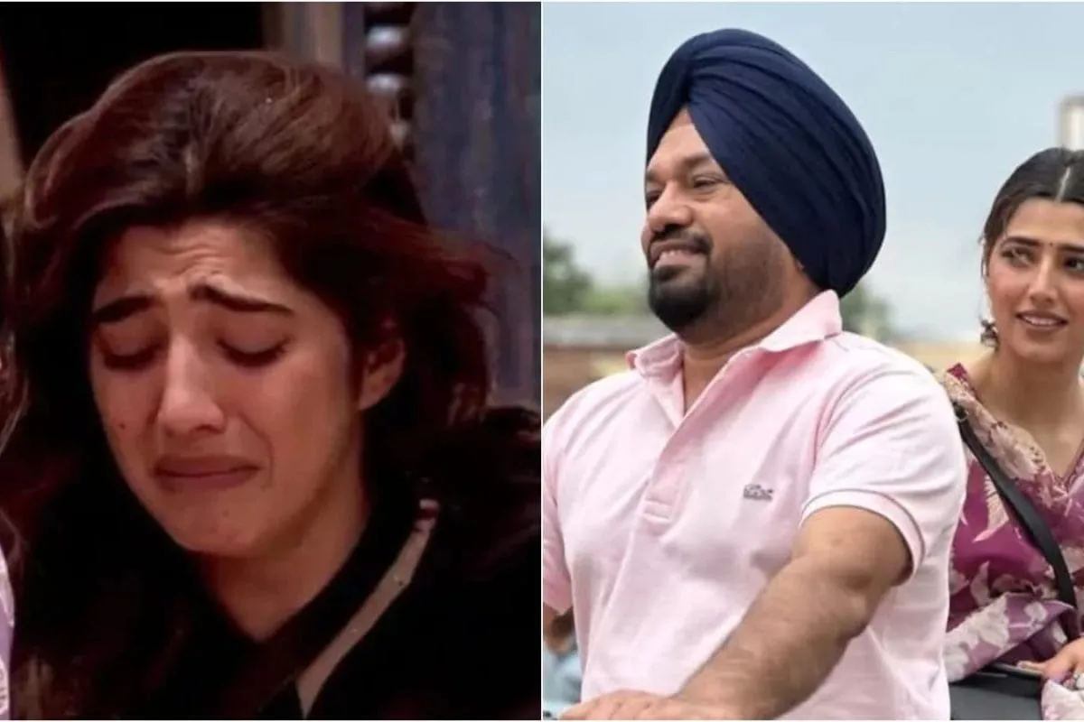Gurpreet Ghuggi looks serious while addressing rumors.