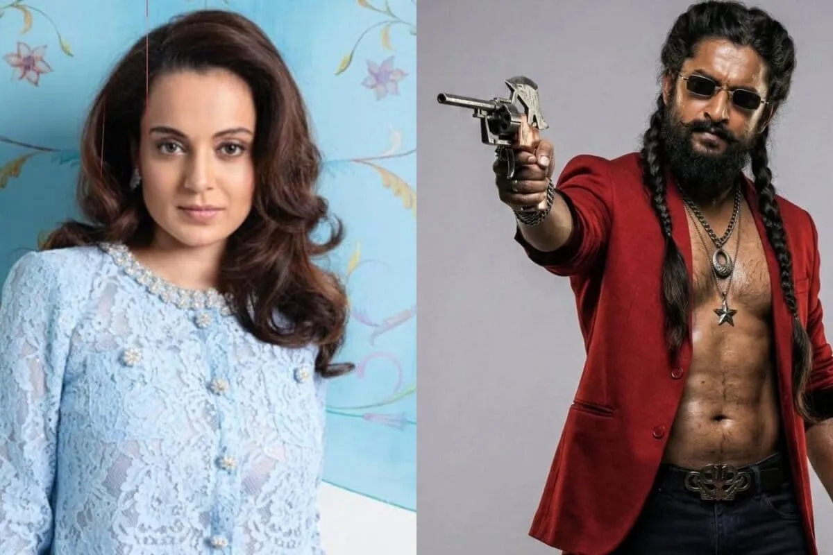 Kangana Ranaut and Nani in separate images