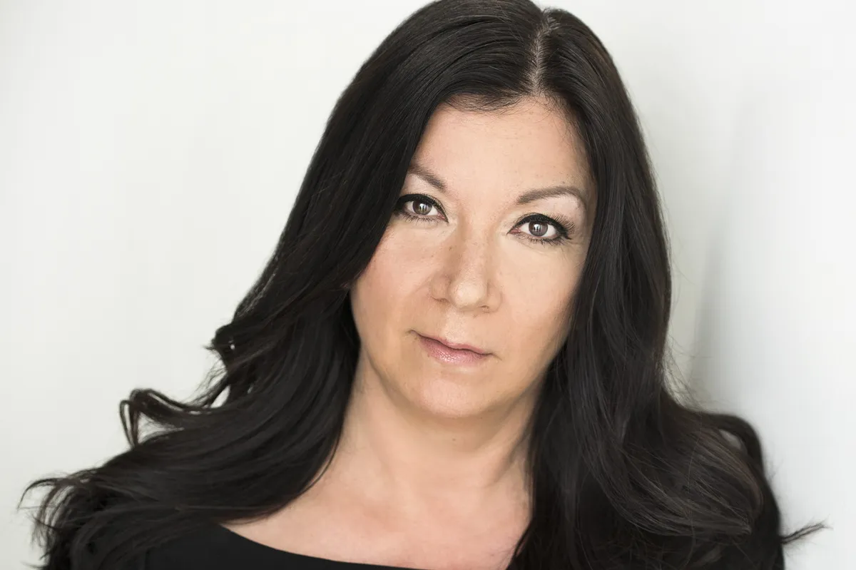 Marie Clements, a Métis/Dene filmmaker, smiling.