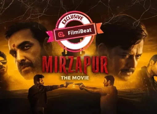 Pankaj Tripathi and Ali Fazal from Mirzapur, looking serious and ready for action.