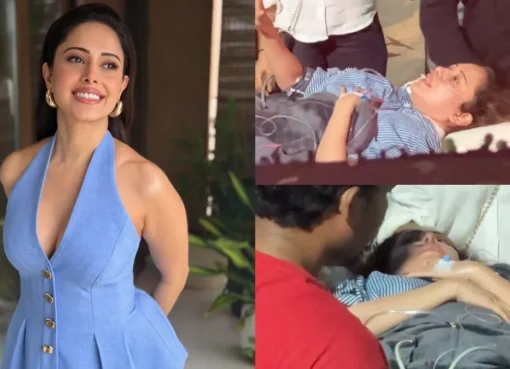 Actress Nushrratt Bharuccha returning to India on a stretcher.