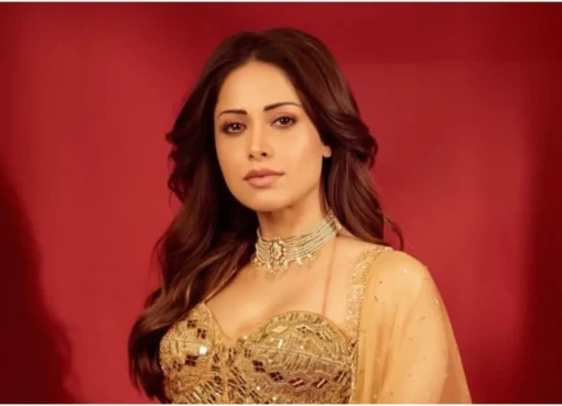 Nushrratt Bharuccha smiling brightly in a promotional photo.