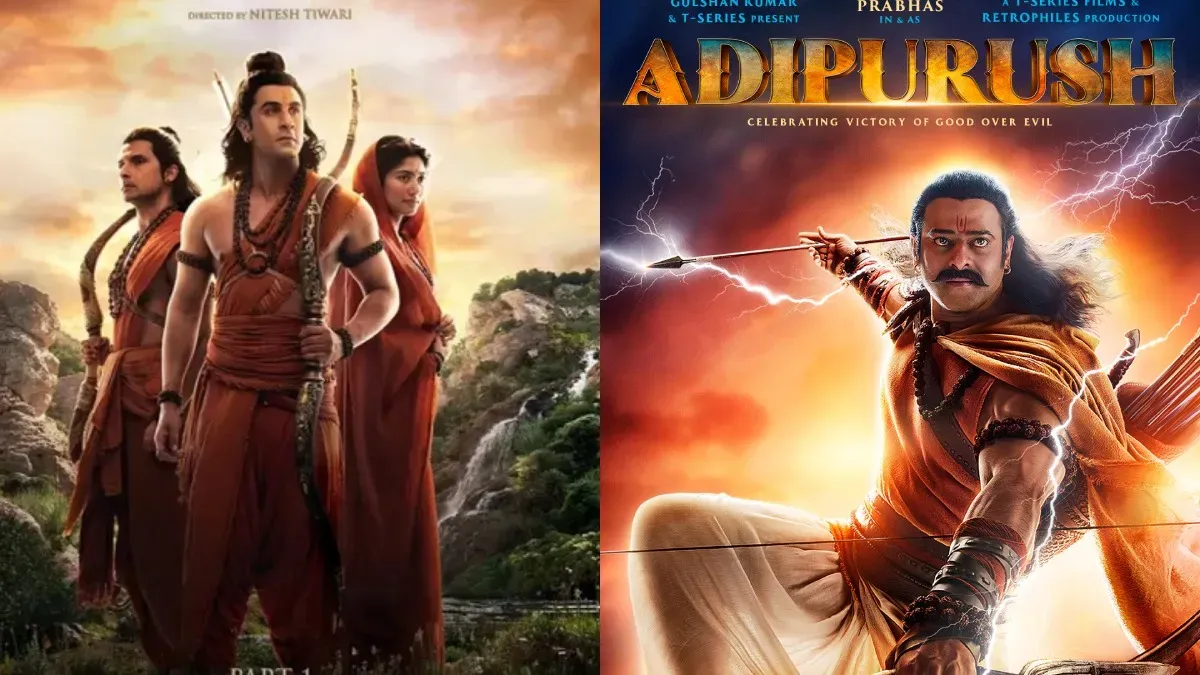 Poster for the movie Ramayana featuring Ranbir Kapoor.