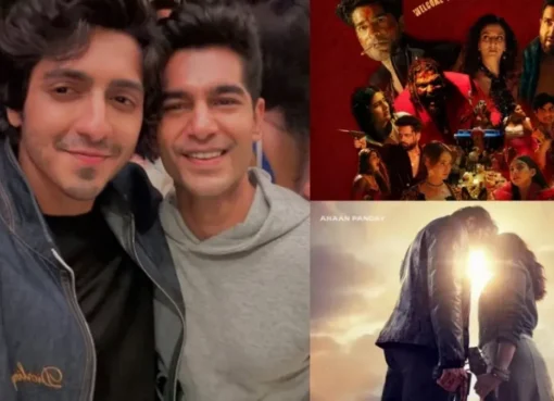 First look posters for Ahaan Panday's Beparwah and Shaan R Grover's Junglywood.