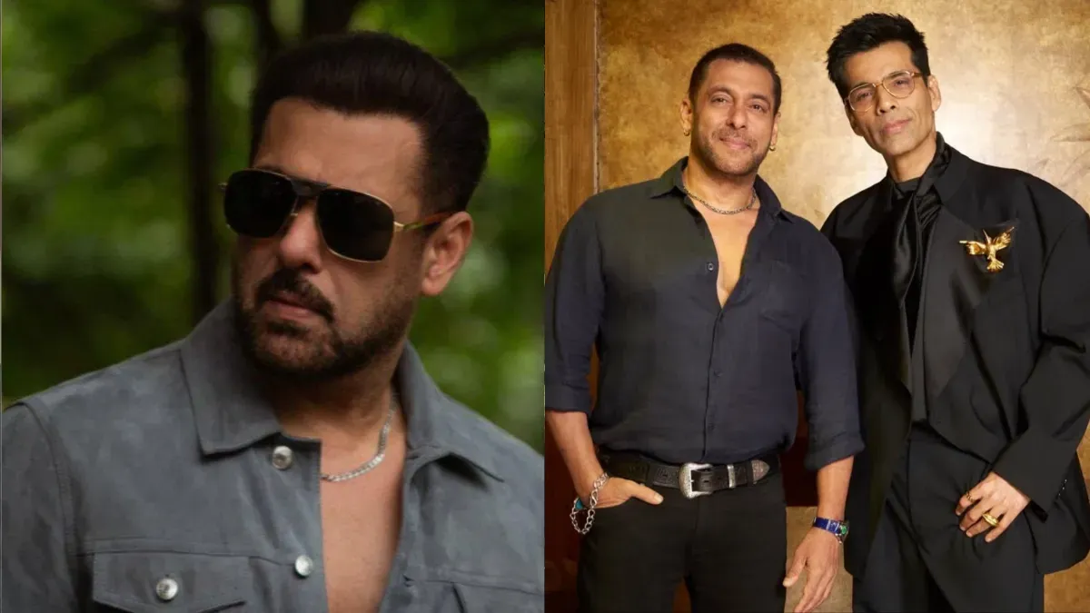 Salman Khan on the Koffee With Karan couch