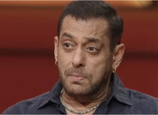 Salman Khan looking thoughtful during an interview.