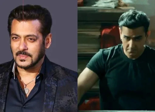 Salman Khan looking serious during a public event