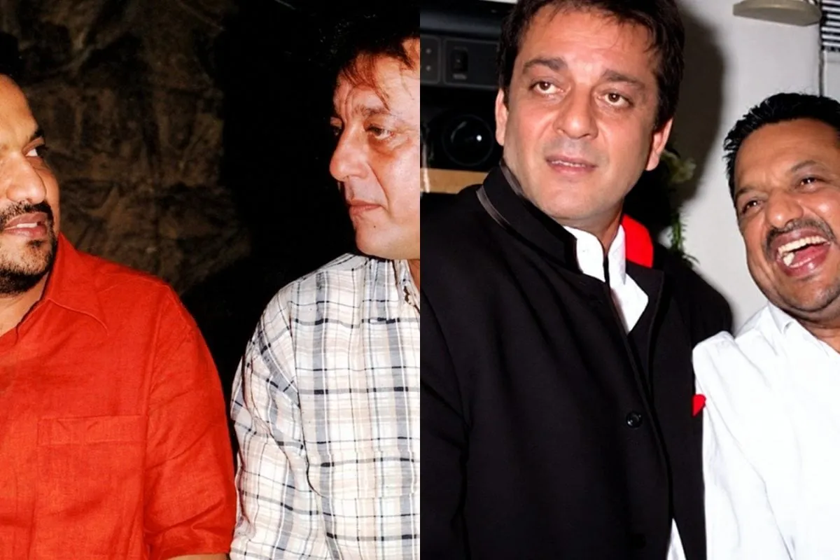 Sanjay Dutt looking emotional, remembering his friend.