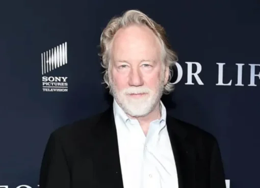 Actor Timothy Busfield looking serious.
