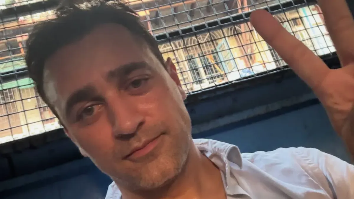 A still image of actor Imran Khan.