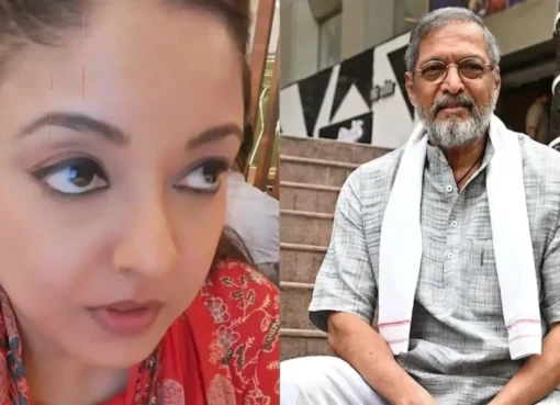 Image representing a heated online discussion between Tanushree Dutta and AICWA regarding Nana Patekar.