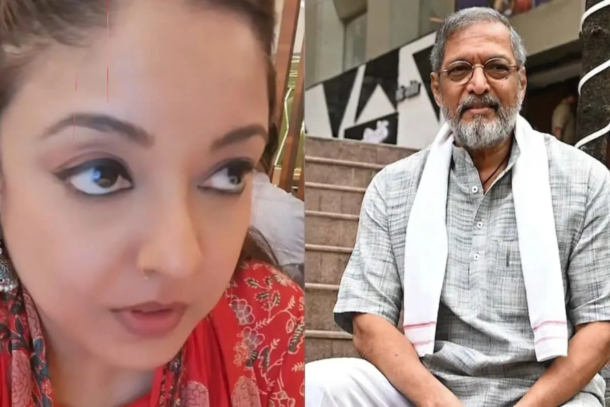 Image representing a heated online discussion between Tanushree Dutta and AICWA regarding Nana Patekar.