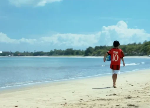 Photo of Alessandro Costacurta, a former AC Milan soccer player, possibly from the film 'Forza' or a promotional shot.
